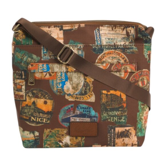 PATRICIA NASH Coated Fabric With Leather Carmini Convertible Crossbody - Picture 3 of 4